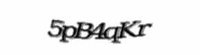 Security check image, please type the characters shown